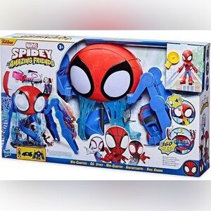 Marvel Spidey Amazing Friends Red and Blue Playset